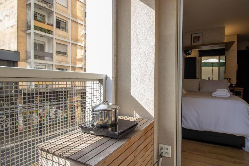 Bhomy Paulista Com Varanda Na Rua Augusta Au101 São Paulo Exterior photo