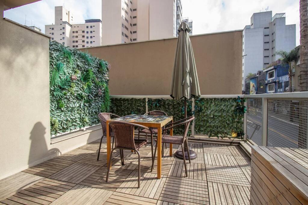 Bhomy Paulista Com Varanda Na Rua Augusta Au101 São Paulo Exterior photo